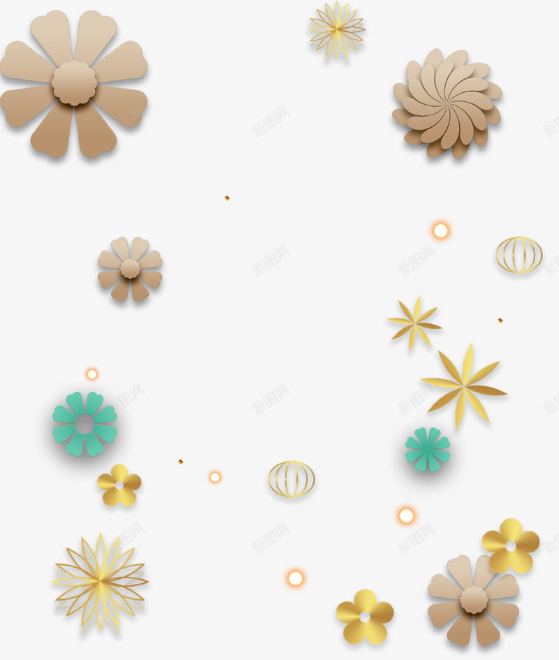 3D时尚花纹背景psd免抠素材_88icon https://88icon.com 3D 3D花纹 时尚花纹 立体花纹 花朵 花纹