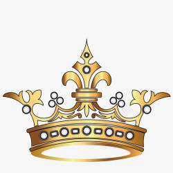 王国女王冠矢量图素材