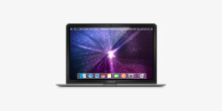 苹果灰色MacBook产品空间苹果产品素材