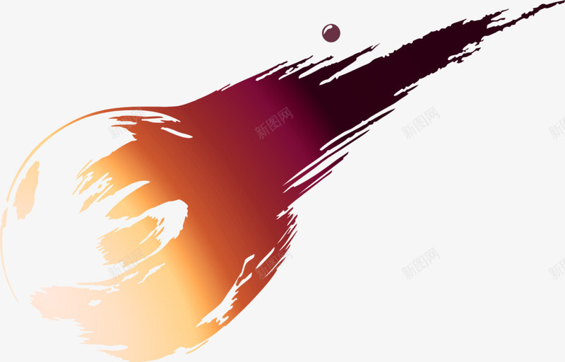 橙色大气陨石装饰图案png免抠素材_88icon https://88icon.com 免抠PNG 大气 橙色 装饰图案 陨石