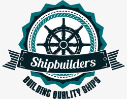 Shipbuilders造船公司标签高清图片