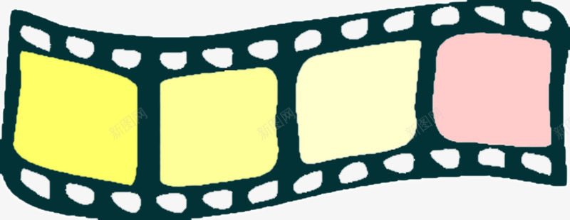 手绘录像胶卷png免抠素材_88icon https://88icon.com 卡通的 大气的 录像机 录像界面 手绘的 摄像 矢量的 简单的 装饰