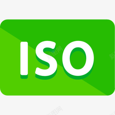 照片ISO图标图标