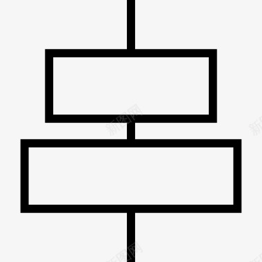 线矢量素材中心对齐图标图标