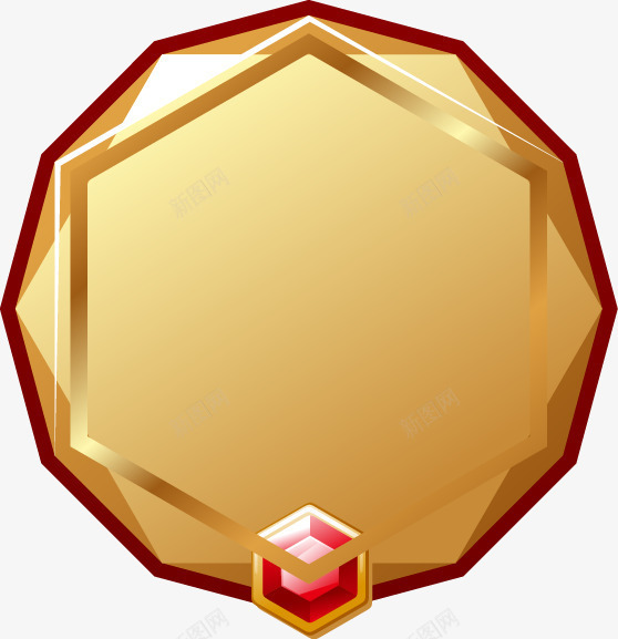 金色不规则形状图案矢量图ai免抠素材_88icon https://88icon.com 不规则形状 图案 金色 矢量图