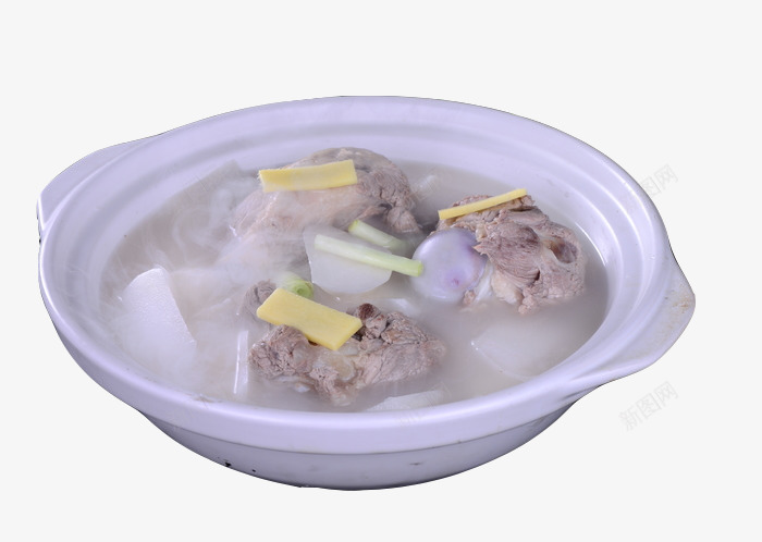 萝卜牛肉汤png免抠素材_88icon https://88icon.com 牛肉 美食 萝卜汤 补品