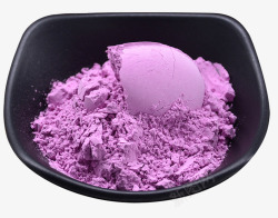 纯正代餐紫薯粉素材