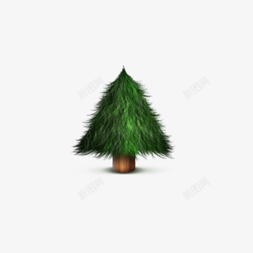 3D树木片png免抠素材_88icon https://88icon.com 室外设计模型 松树 模型 绿色植物
