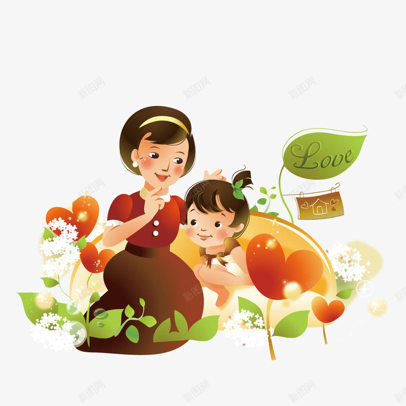 给女儿讲故事的妈妈矢量图ai免抠素材_88icon https://88icon.com 女儿 妈妈 故事 母亲的故事 矢量图