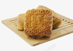 中秋月饼特写图素材