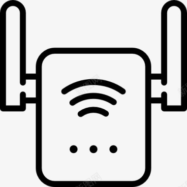 电子遥控器WiFi图标图标