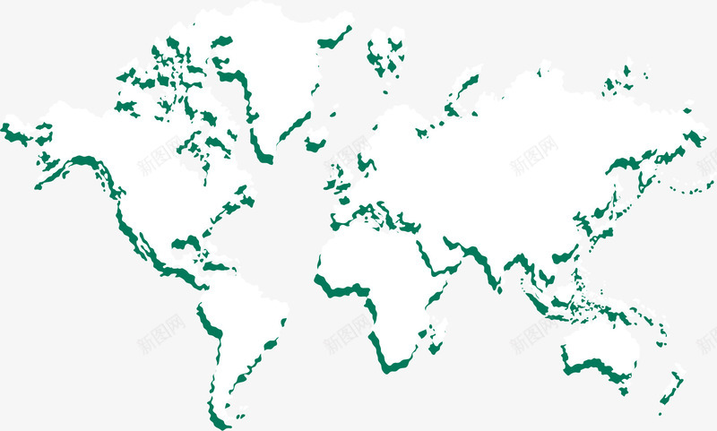 地球3D板块矢量图eps免抠素材_88icon https://88icon.com 3D 地壳 地球 地球板块 大陆板块 板块 运动 矢量图