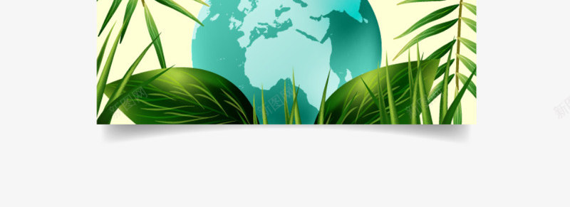 世界地球日蓝色地球书签png免抠素材_88icon https://88icon.com 世界地球日 叶子书签 地球书签 绿色叶子 蓝色地球 黄色书签