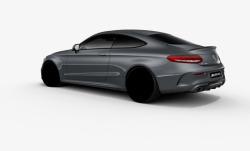 黑色现代汽车3D模型素材