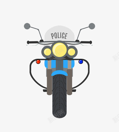 警车png免抠素材_88icon https://88icon.com 执行任务 摩托车 轮胎