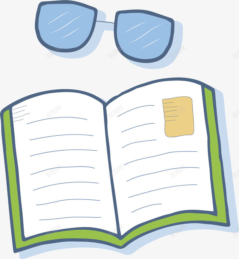 学习看书翻开书本矢量图ai免抠素材_88icon https://88icon.com 书本 学习 学习看书 开学季 矢量png 翻开书本 矢量图