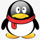 qq金币Penguin图标图标