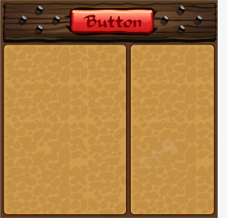 游戏UI界面交互按钮素材