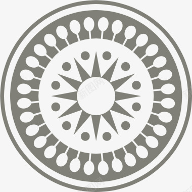 圆形感的圆环LOGO图标图标