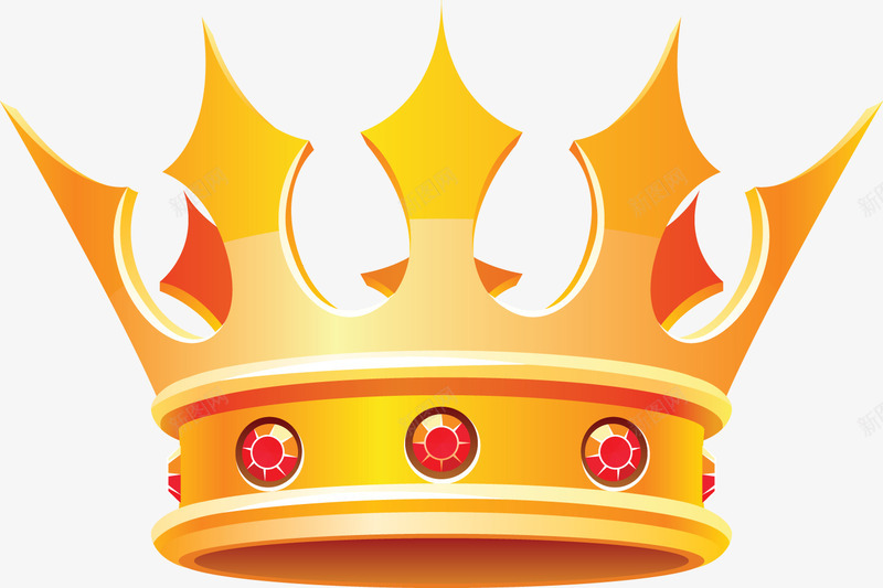 手绘卡通王冠png免抠素材_88icon https://88icon.com 卡通风格 手绘素材 王冠素材 王族象征 金色