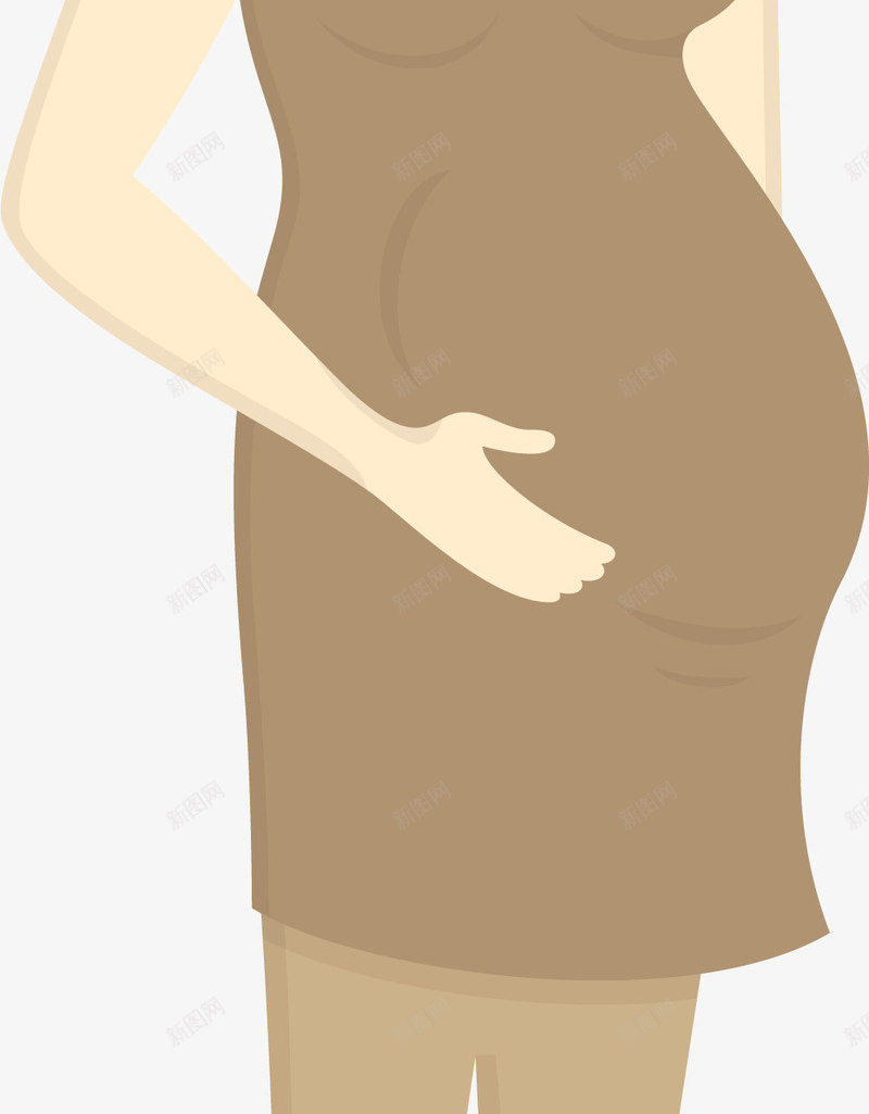 短发孕妇png免抠素材_88icon https://88icon.com 孕妇 孕妇卡通 孕妇手绘 孕妈妈卡通 怀孕女人 短发