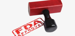 红色大气食品安全FDA认证标志素材