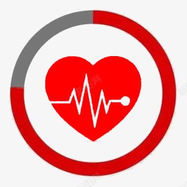 心跳中国心痛中心logo图标图标