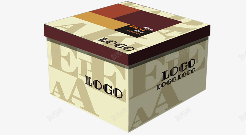高端的咖啡盒子png免抠素材_88icon https://88icon.com 咖啡 咖啡盒 大气 时尚 白色 白色包装 红色 高端 黄色