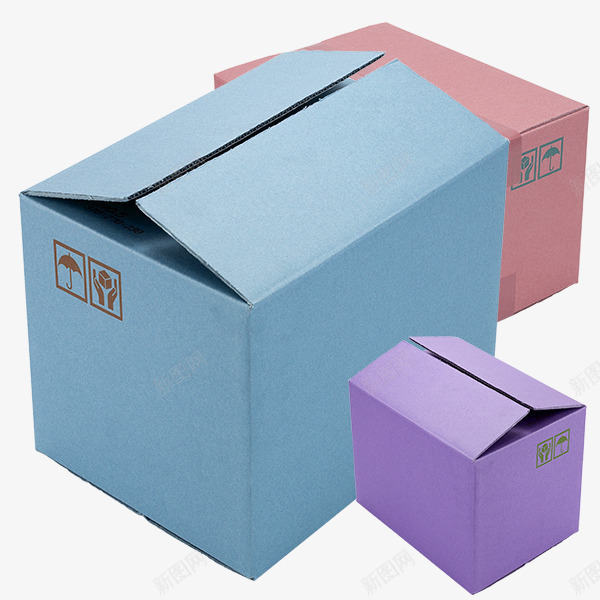 实物半开纸箱png免抠素材_88icon https://88icon.com 大箱子 实物纸箱 快递箱 打开的纸箱 紫色纸箱 纸盒 蓝色纸箱
