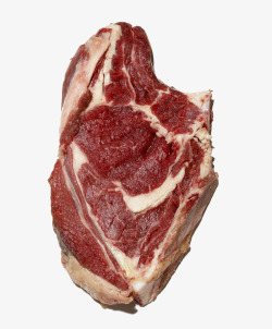 生食红色新鲜肉排高清图片