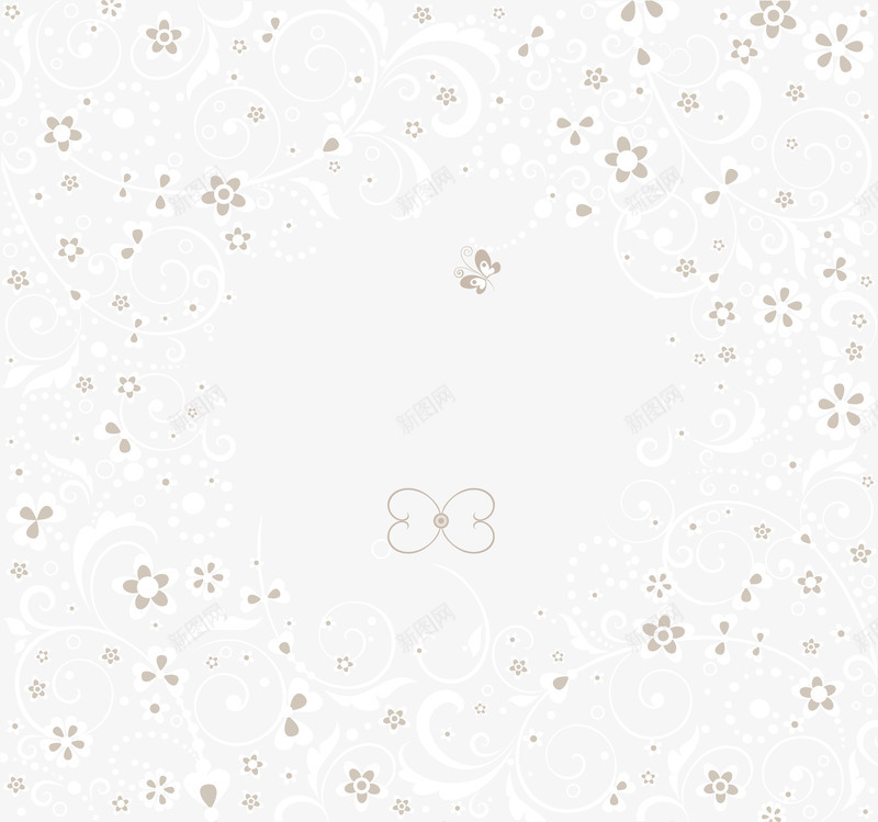灰色简约花朵背景png免抠素材_88icon https://88icon.com 免抠PNG 灰色 简约 背景 花朵 花纹 边框纹理 鲜花