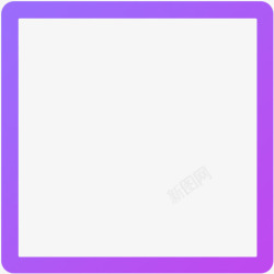 紫色促销边框素材