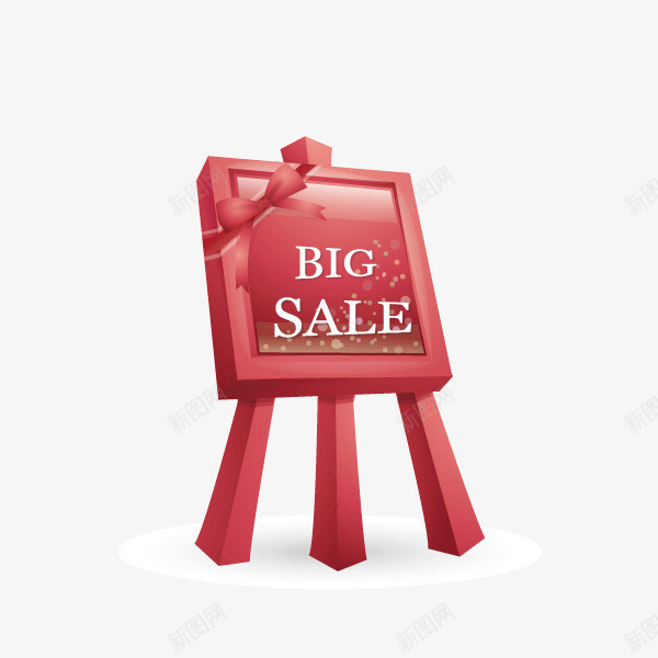 板子三脚架红色bigsalepng免抠素材_88icon https://88icon.com bigsale 三脚架 板子 红色