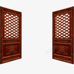 中国木质门扇素材