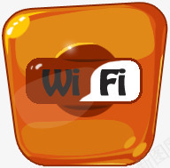 无线符号WiFi无线橡胶图标图标
