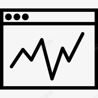 信息分析统计浏览器图标图标