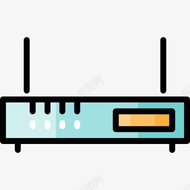 e标志WiFi图标图标