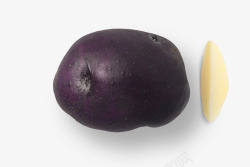 紫色土豆蔬菜土豆丝果蔬素材