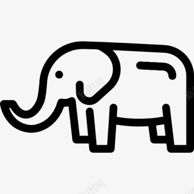 梦幻王国大象图标图标