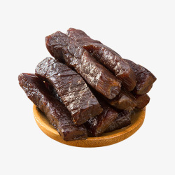 牛干巴褐色简约摄影作品素材