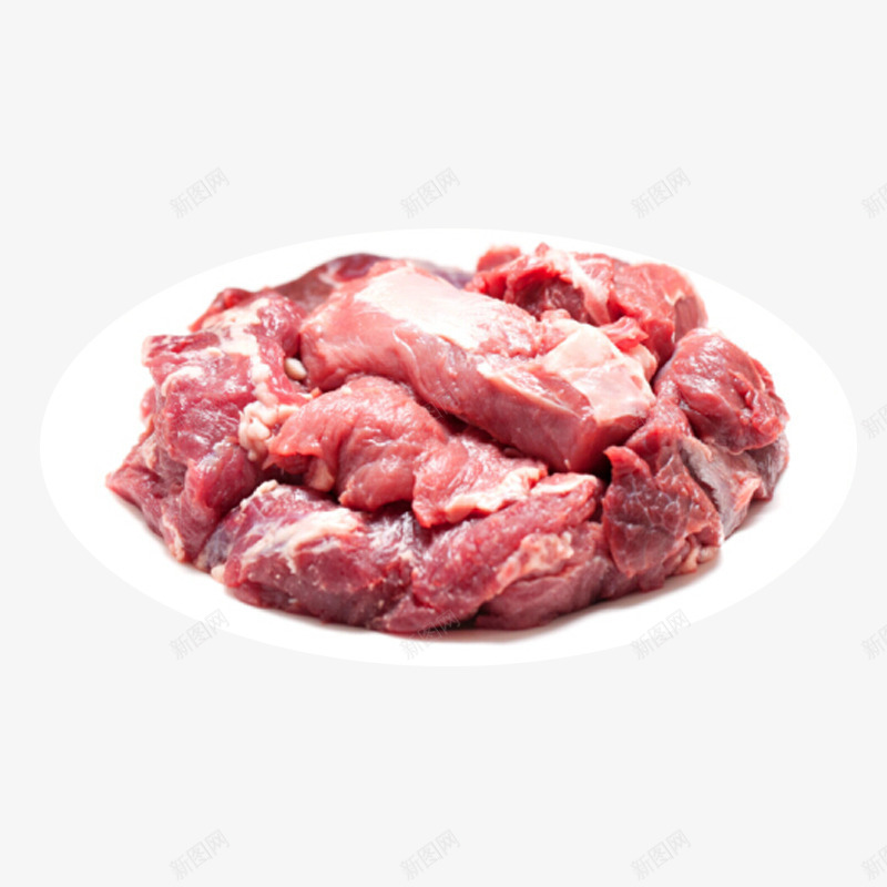 一盘生的筋头巴脑牛肉png免抠素材_88icon https://88icon.com 牛杂 牛筋 牛肉 牛腩 牛蹄筋 生鲜 筋头巴脑