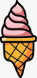 冰淇淋卡通UI图标图标
