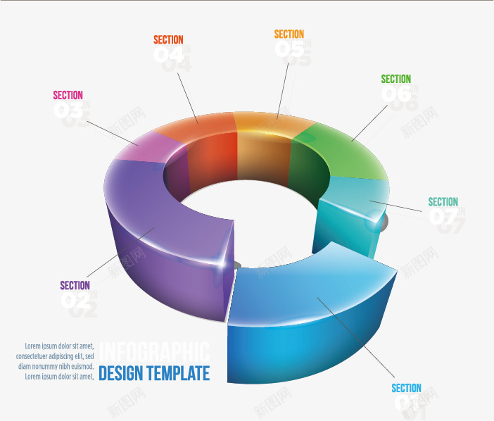 3D图表矢量图eps免抠素材_88icon https://88icon.com ppt元素 分类标签 商务 数据分析 矢量图