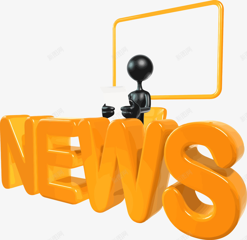 3D小人矢量图ai免抠素材_88icon https://88icon.com 3D小人 new 科技 科技小人 装饰 矢量图