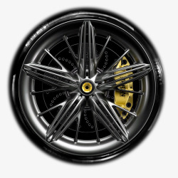 五星汽车轮胎素材