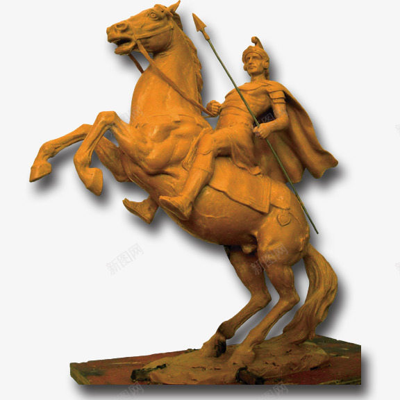 骑马的骑士png免抠素材_88icon https://88icon.com 战马 灰色 雕塑 骑士