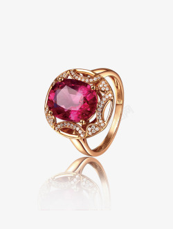 紫色宝石戒指奢侈品紫色宝石戒指高清图片