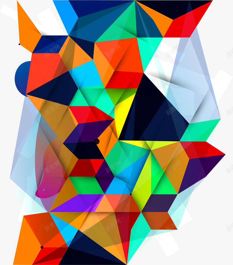 不规则几何图形背景png免抠素材_88icon https://88icon.com 不规则 几何 图形 多边形 底纹 抽象 炫彩 背景