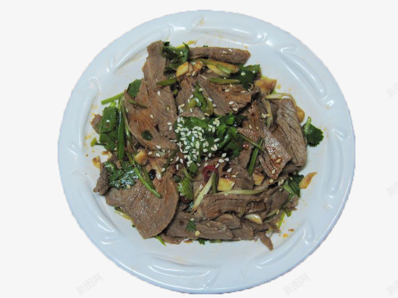 美食凉拌牛肉png免抠素材_88icon https://88icon.com 凉拌菜 牛肉 美食 食物