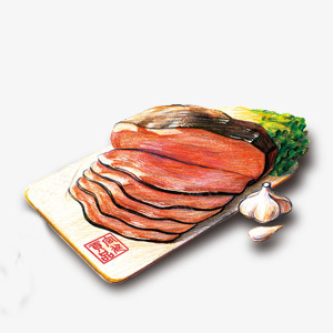 牛肉烧腊美食png免抠素材_88icon https://88icon.com 烧腊 牛肉 美味 美食 腊肉 食品